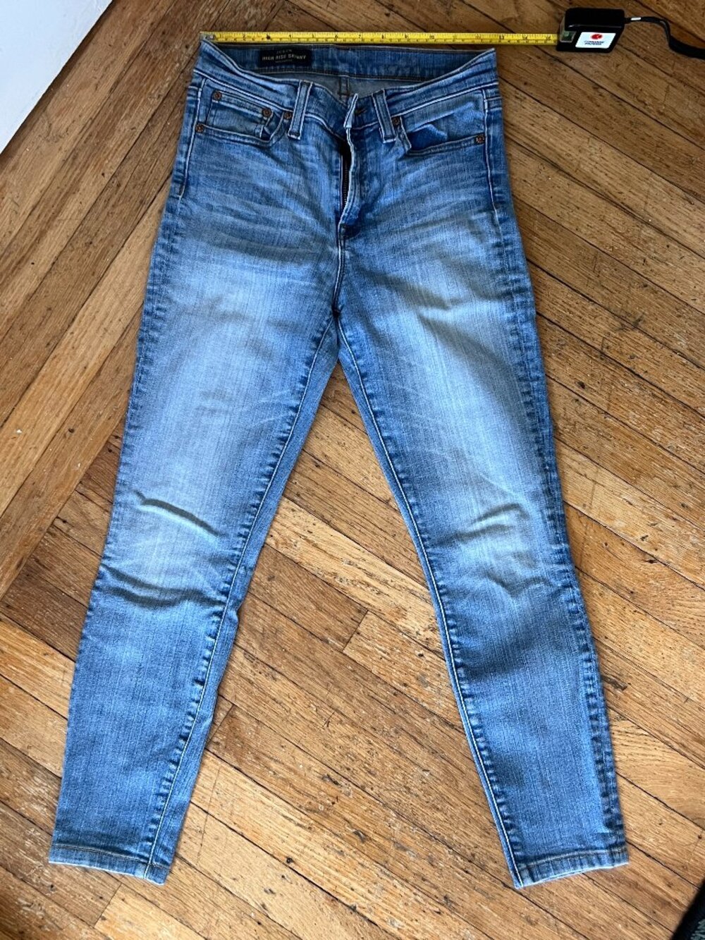 J. Crew Light High Rise Skinny Jeans